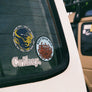 Devil v Snake Sticker
