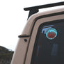 Keep Tassie Wild car bumper sticker of Tasmania's native waratah (telopea truncata)